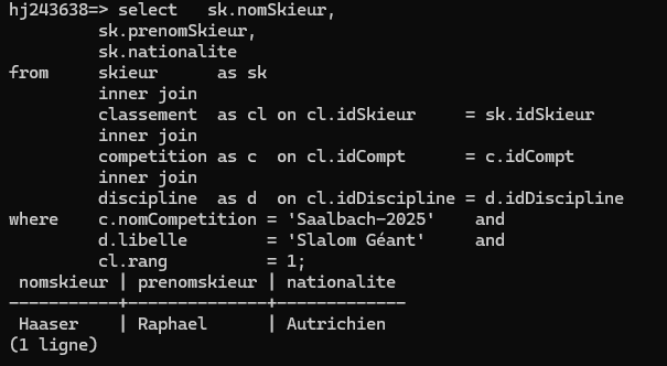 Trace d'exécution des requêtes SQL