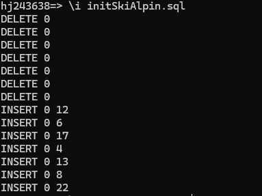 Trace d'exécution des opérations INSERT et DELETE - SAE 2.04